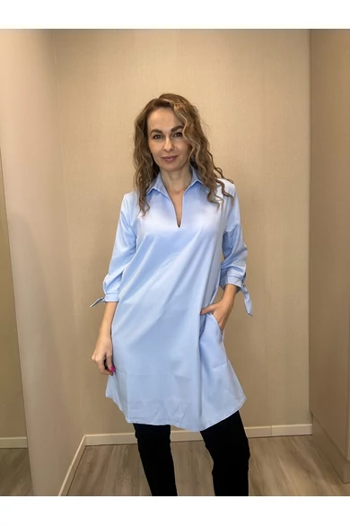 Blue Nature – Bia Világoskék Blúzruha