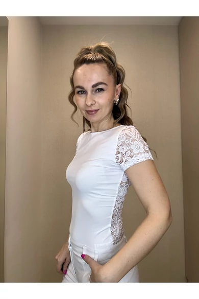 Blue Nature – Aroa Ecrü Felső