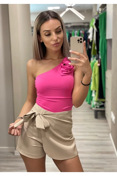 Envy - Félvállas Pink Body