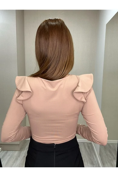 Envy - Flóra Világosbarna Body