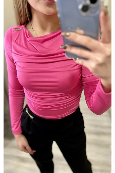 Envy - Csónaknyakú Pink Body