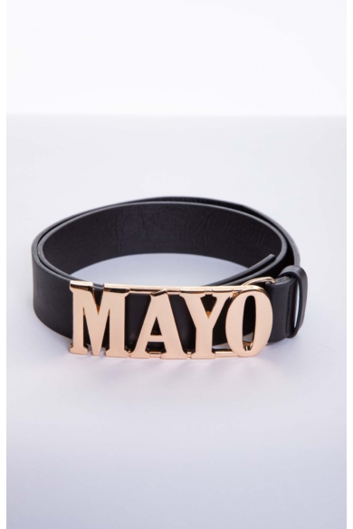 Mayo Chix - Álló Mayo Matt Fekete Öv (Arany)