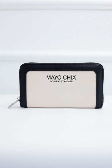 Mayo Chix - Lina Ecrü-Fekete Pénztárca