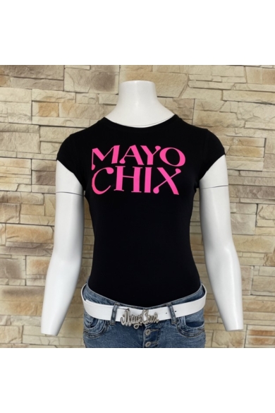 Mayo Chix - Light Matricás Fekete Póló
