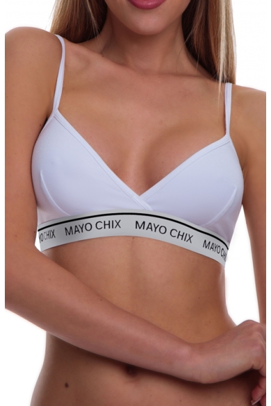 Mayo Chix - Dotty Fehér Bralette