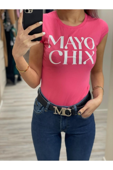 Mayo Chix - Light Matricás Rózsaszín Póló