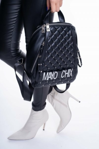 Mayo Chix - Juno Fekete-Ezüst Táska