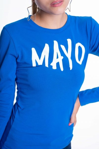 Mayo Chix - Light Fényes Fólia Sötétkék Póló