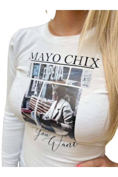 Mayo Chix - Light Matricás C Fehér Póló