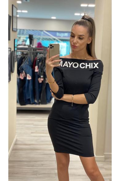 Mayo Chix - Elias Filmnyomott Fekete Ruha
