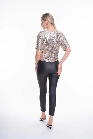 Mayo Chix - Aveo Arany Flitteres felső