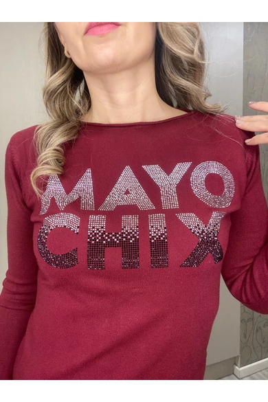 Mayo Chix - Nápoly Bordó Felső