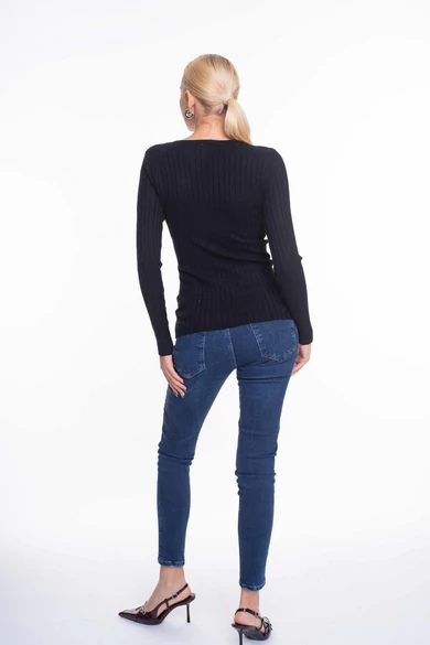 Mayo Chix - Pax Fekete Pulóver