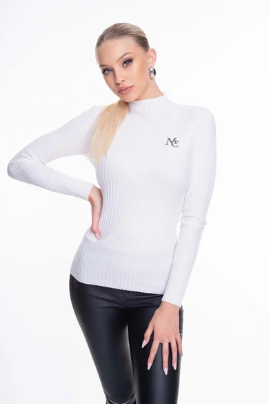 Mayo Chix - Santa Fé Ecrü Pulóver