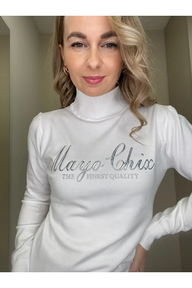 Mayo Chix - Jeep Ecrü Pulóver