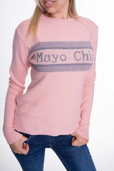 Mayo Chix - Lincoln Rózsaszín Pulóver