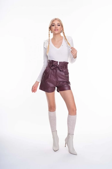 Mayo Chix - Lady Bordó Kent Short