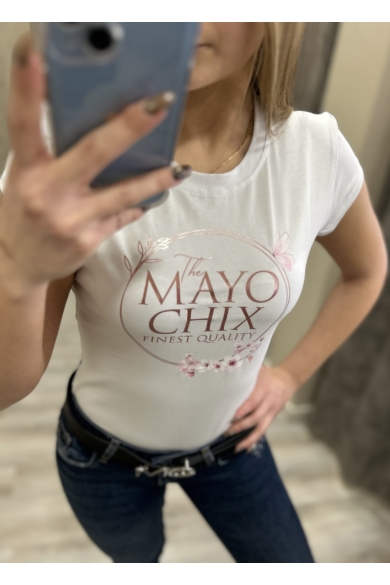 Mayo Chix - Light Matricás Fehér Póló