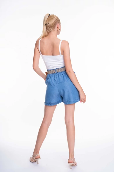 Mayo Chix - Santiago Farmerkék Short