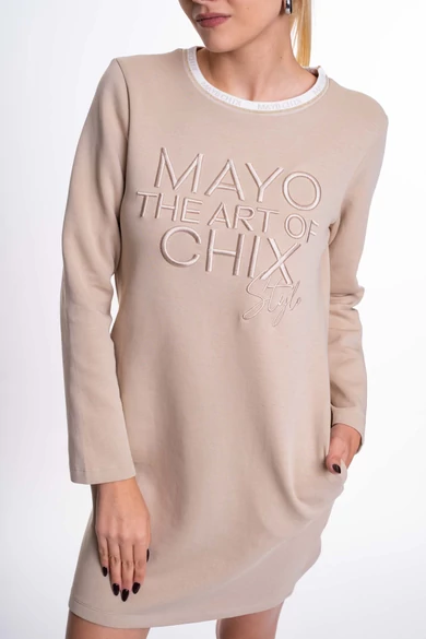 Mayo Chix - Monteverdi Bézs Ruha/Hímzett