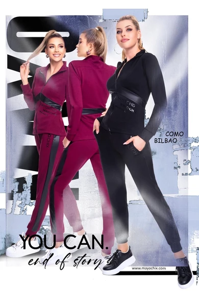 Mayo Chix - Bilbao Fekete Nadrág