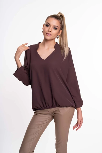 Mayo Chix - Surf Sötétbarna Blúz