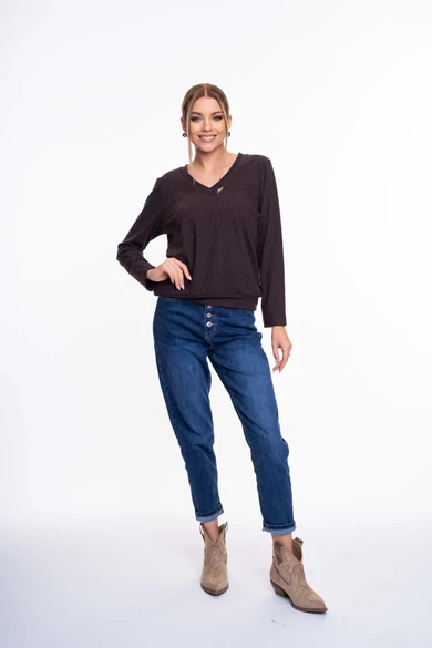 Mayo Chix - Reina Sötétbarna Felső