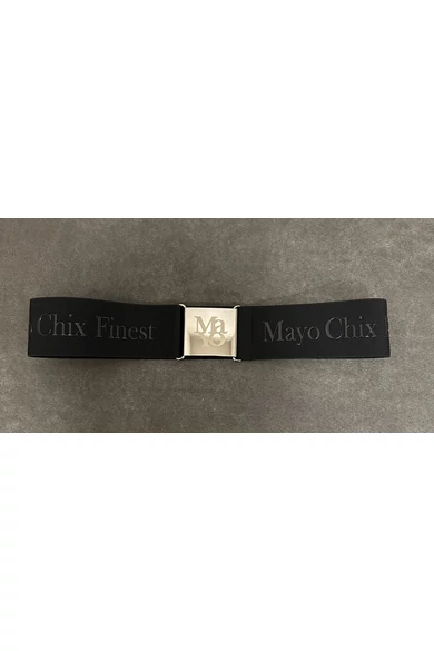 Mayo Chix - Mark Fekete Dombornyomott Öv