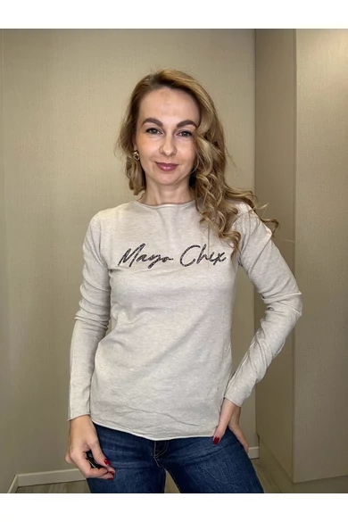 Mayo Chix - Nápoly Toob Kötött Felső/Glitter