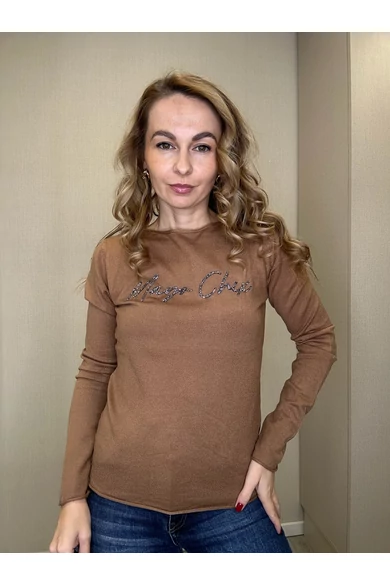 Mayo Chix - Nápoly Karamell Kötött Felső/Glitter