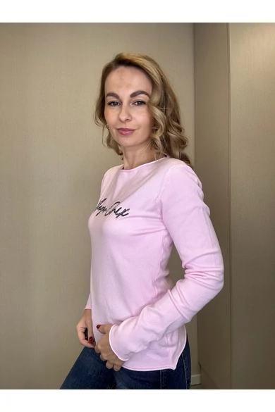 Mayo Chix - Nápoly Rózsaszín Kötött Felső/Glitter