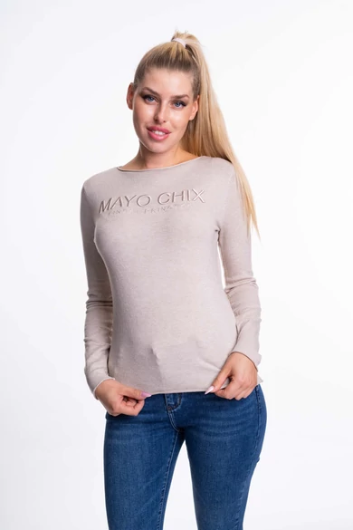 Mayo Chix - Nápoly Toob Pulóver/Hímzett