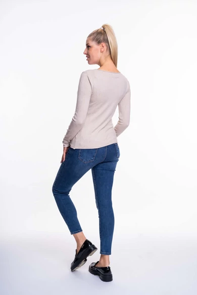 Mayo Chix - Nápoly Toob Pulóver/Hímzett