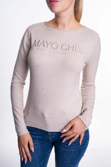 Mayo Chix - Nápoly Toob Pulóver/Hímzett