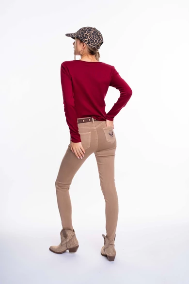 Mayo Chix - Nápoly Bordó Felső/Fv.