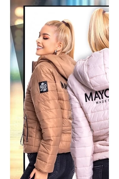 Mayo Chix - Gemma Karamell Hímzett Dzseki