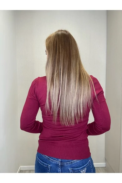 Mayo Chix - Wessex Bordó Kötött Felső/DNy