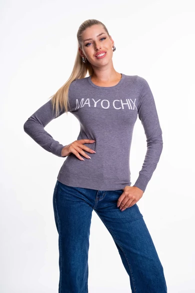 Mayo Chix - Acapulco Szürke Felső