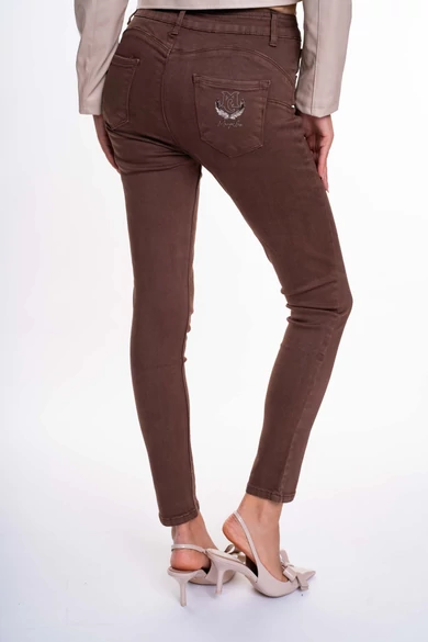 Mayo Chix - Hamburg Sötétbarna Nadrág