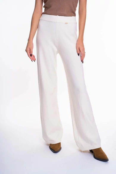 Mayo Chix - Athena Ecrü Kötött Nadrág