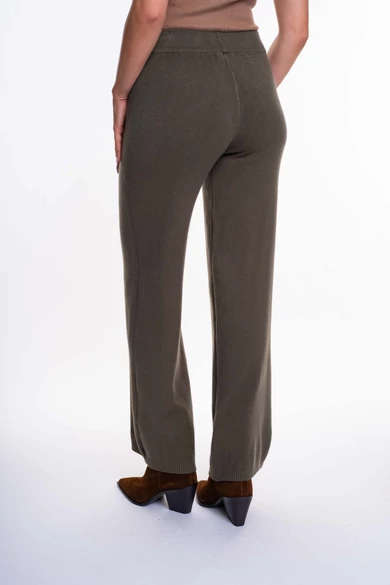 Mayo Chix - Athena Sötétkeki Kötött Nadrág