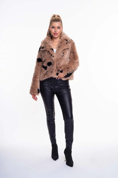 Mayo Chix - Style Drapp Műszőrme Dzseki