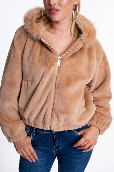 Mayo Chix - Extra Karamell Műszőrme Dzseki