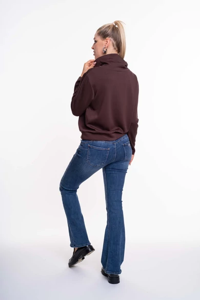 Mayo Chix - Capone Sötétbarna Felső