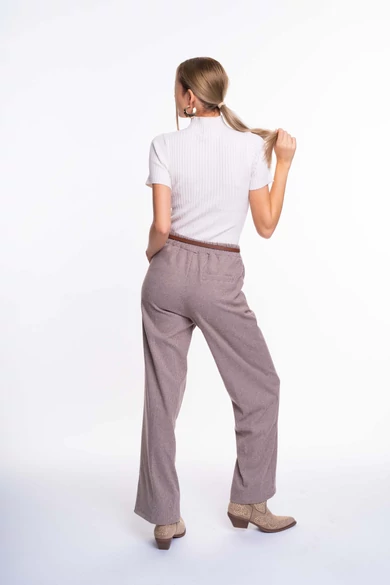 Mayo Chix – Stefany Kockás Karamell Nadrág