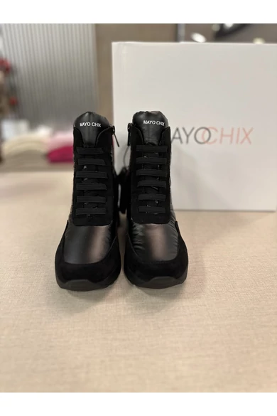 Mayo Chix - 5237/ Fekete-Fekete Bokacipő