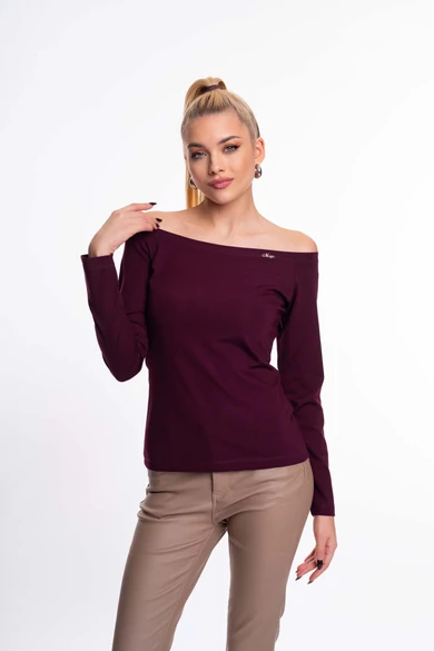 Mayo Chix - Matisse Padlizsán Felső