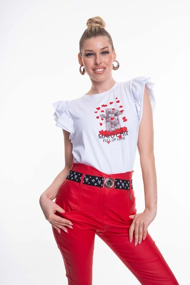Mayo Chix - Jojoba Fehér Felső