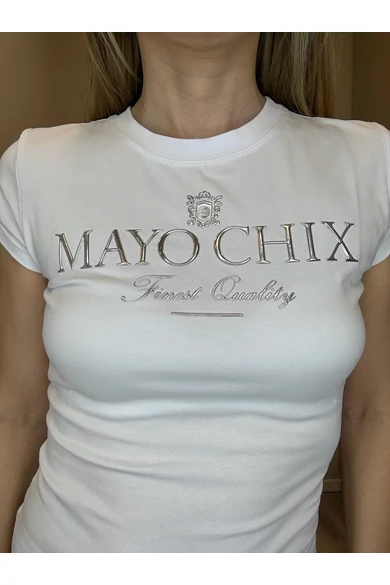 Mayo Chix - Light 'Finest Quality' Fehér Póló
