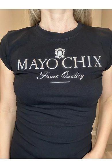 Mayo Chix - Light 'Finest Quality' Fekete Póló